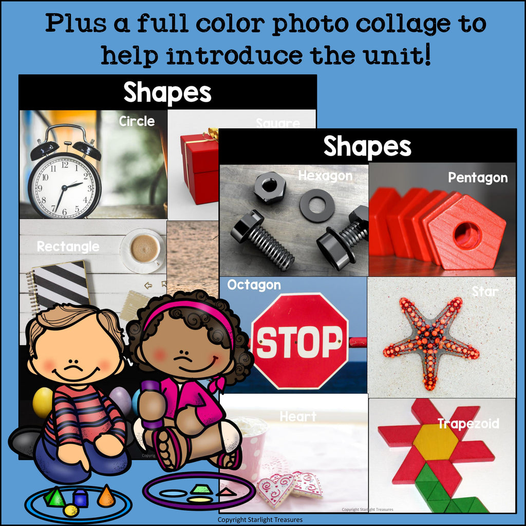 Learn Our Shapes: Shapes Mini Book for Early Readers