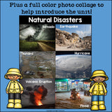 Natural Disasters Mini Book for Early Readers
