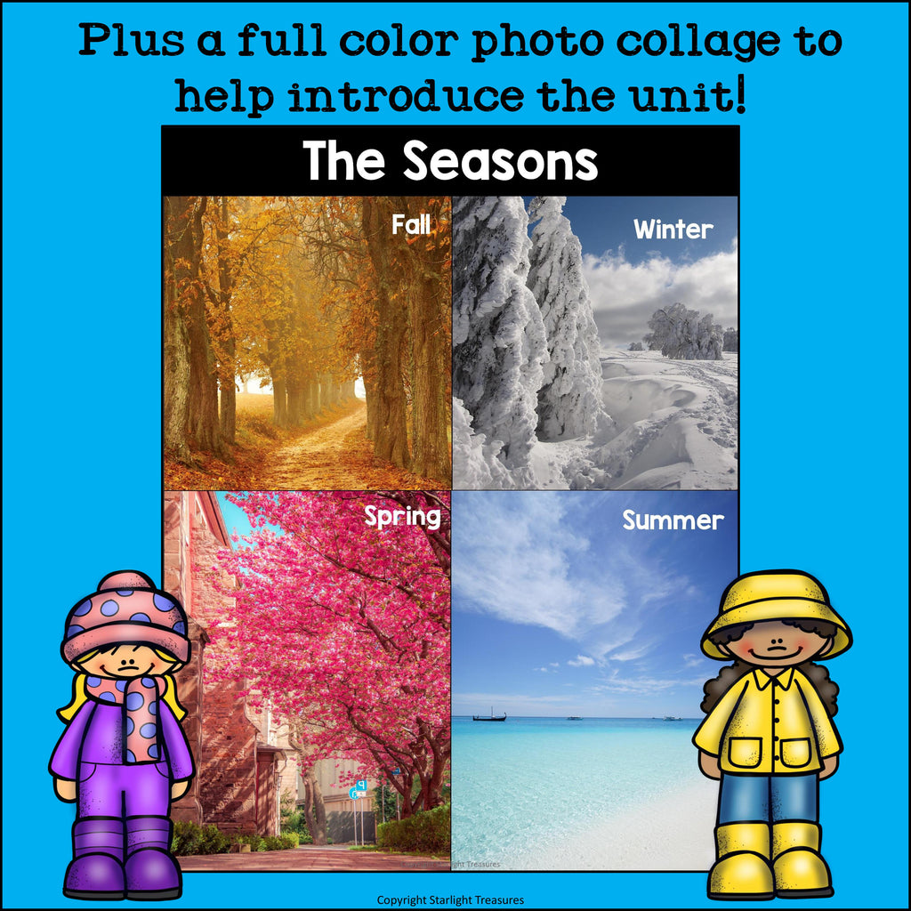 The Seasons Mini Book for Early Readers: The Four Seasons