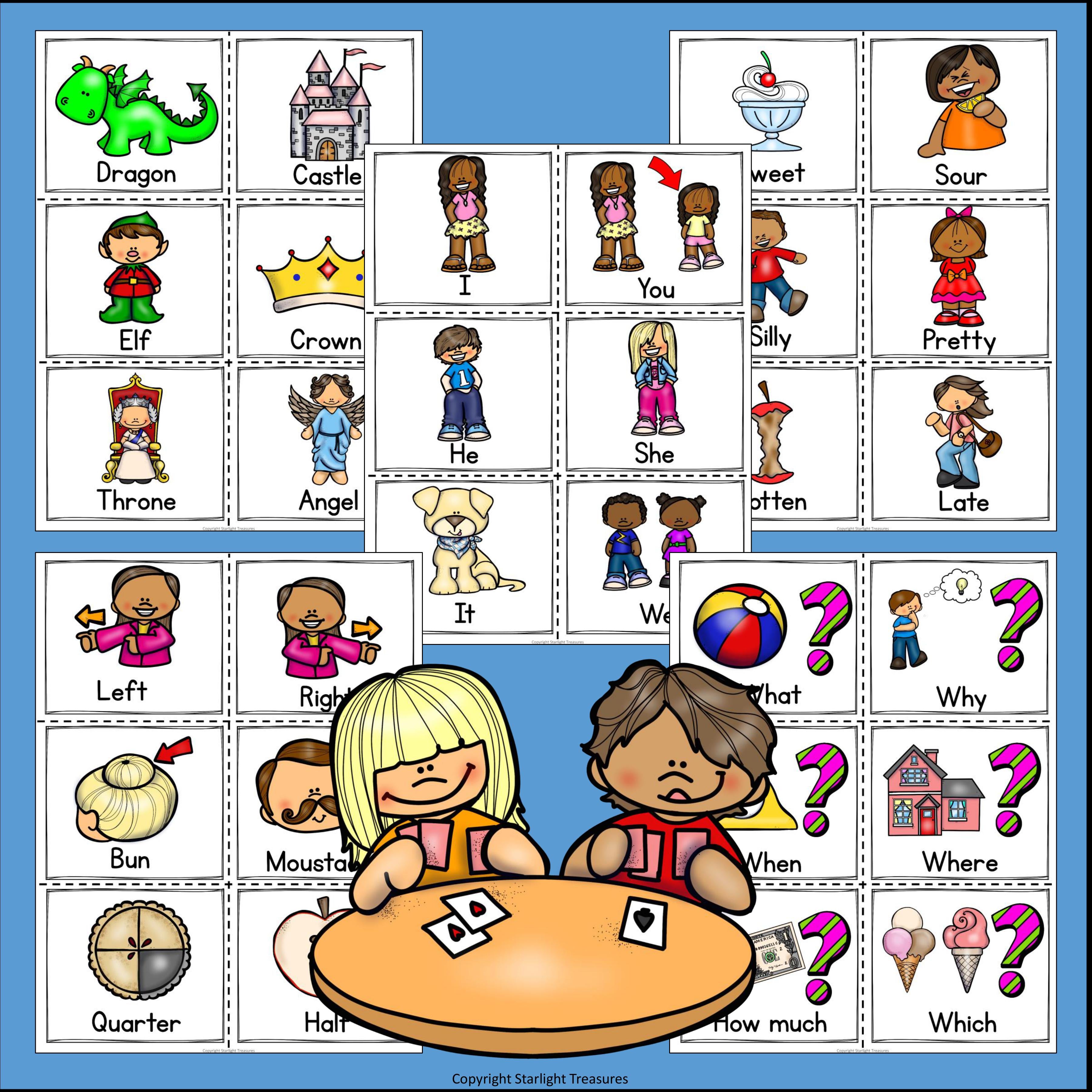 Over 1,000 English Vocabulary Flash Cards