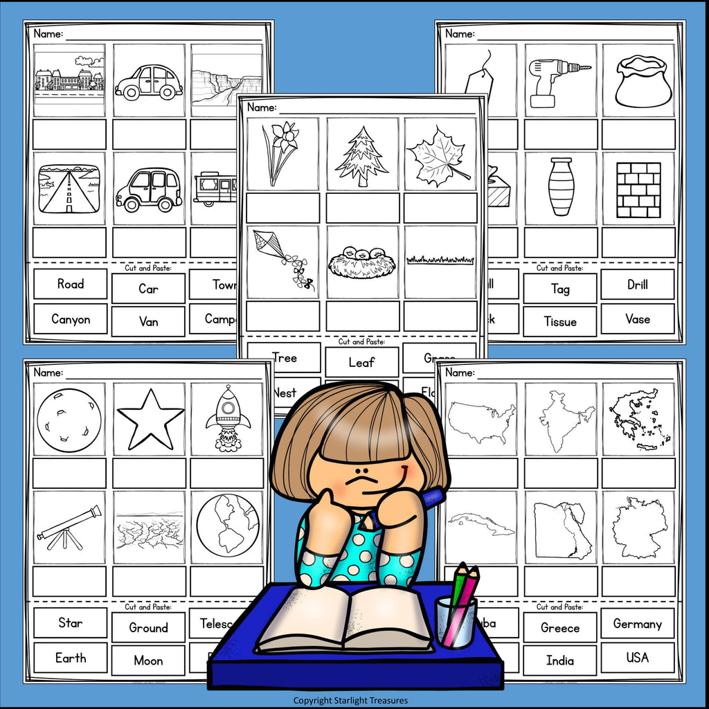  Label the Picture Worksheets 