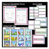 Classroom Decor Pack - Llama Theme