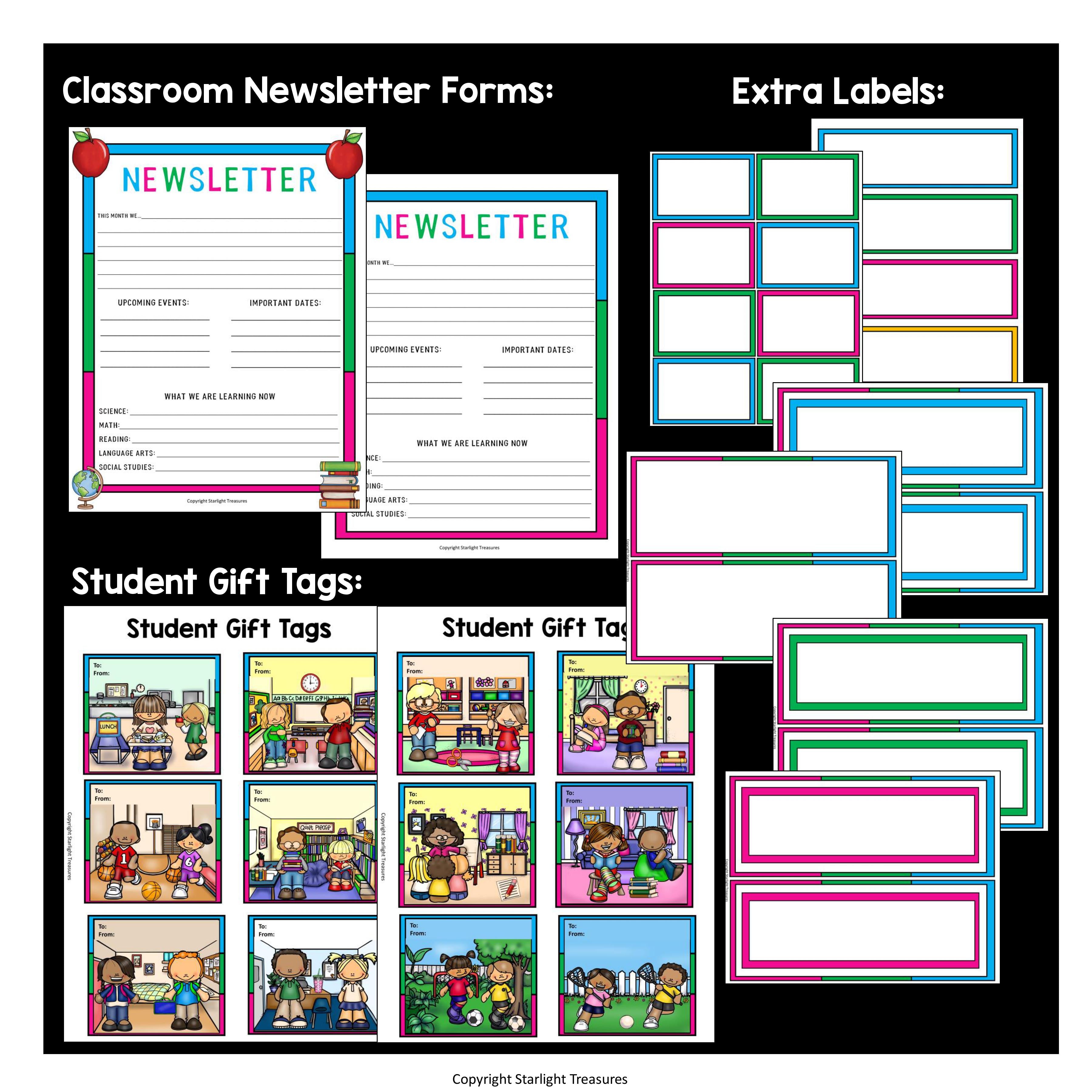 Classroom Decor Pack - School Theme