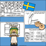 Christmas in Sweden: St. Lucia's Day Mini Book for Early Readers